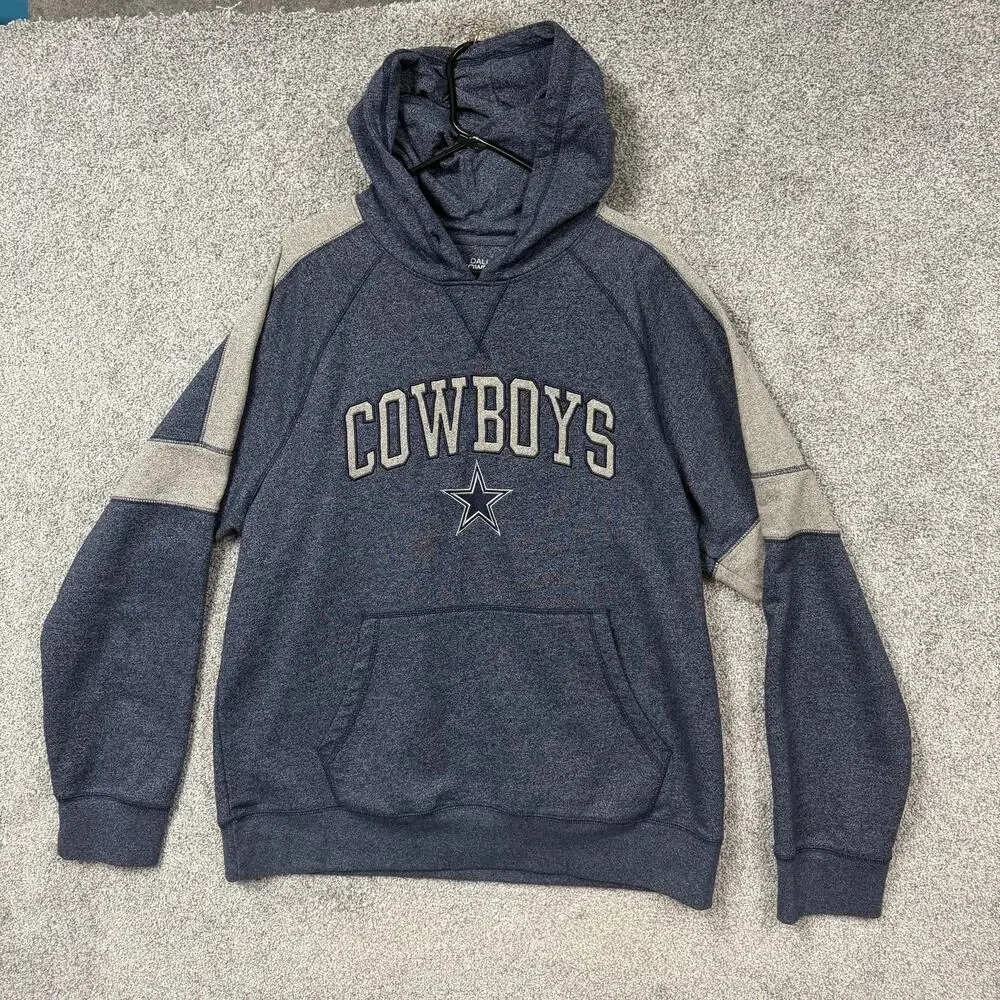 Dallas Cowboys NFL Football Hoodie XL Athleisure Sporty Game Day Fit Streetwear